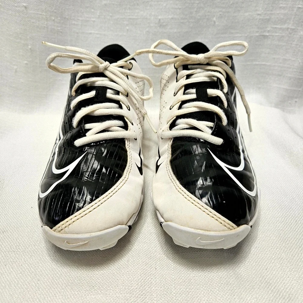Nike Vapor Ultrafly 4 Keystone Youth 5.5Y Black White Baseball Cleats DA0702-001